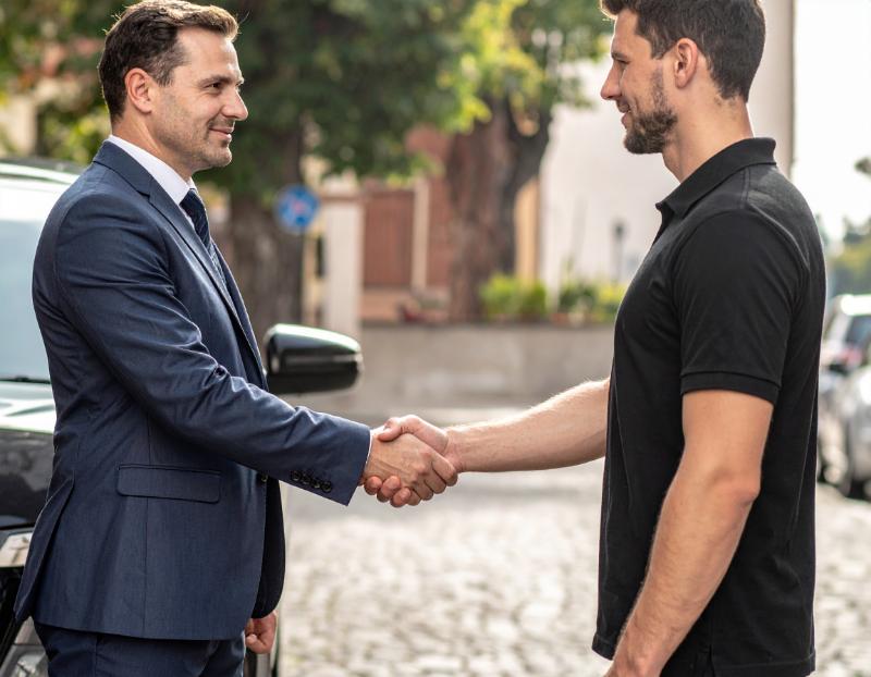 Finalizacja sprzedaży auta do skupu aut w Toruniu po ustaleniu ceny